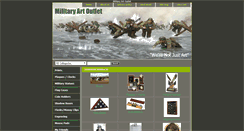 Desktop Screenshot of militaryartoutlet.com