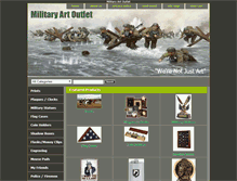 Tablet Screenshot of militaryartoutlet.com